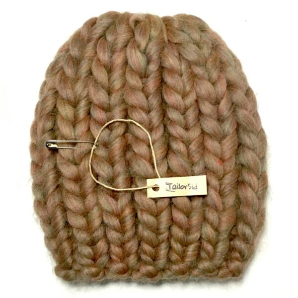 Cappello in lana vergine Jumbo Hat BEIGE di Tailor Sid Ilaria Papis